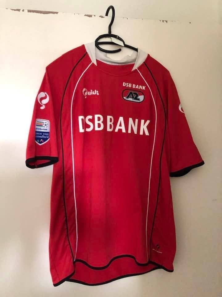 AZ  Alkmaar   matchworn/issued   Jenner  2006-2007, Ophalen of Verzenden, Gebruikt, AZ, Shirt
