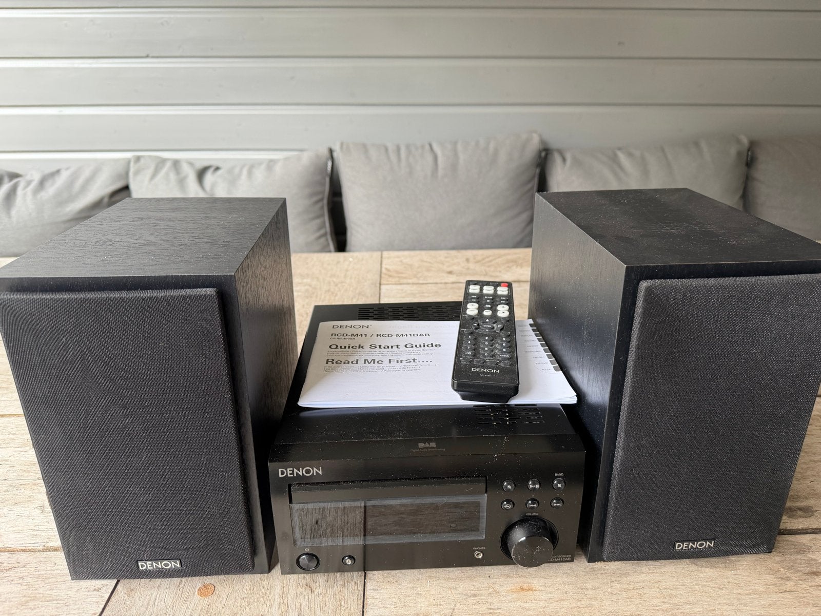 Denon RCD-M41 hifi set voor de handige hobbyist, Ophalen, Denon, Microset, Niet werkend