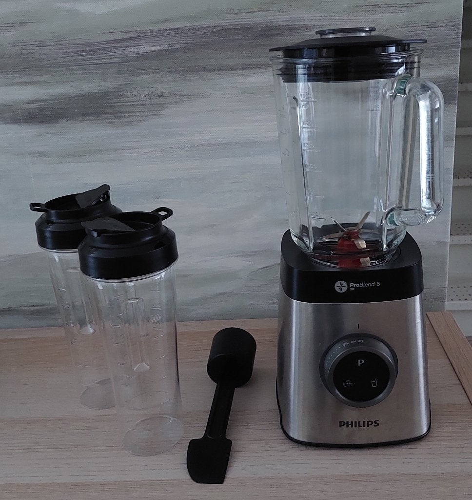 Philips HR6355 Blender en Smoothie-blender, Ophalen, Zo goed als nieuw, Blender
