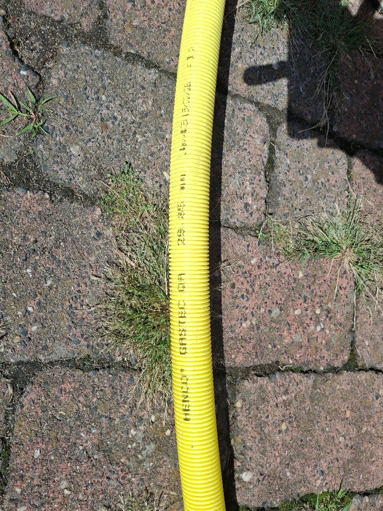 Gasleiding Henco 5 meter met mantel 27 mm, Ophalen, Overige materialen, 6 meter of meer, Overige typen