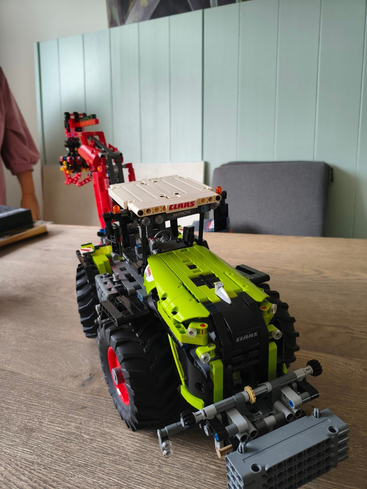 Lego Technic Claas Xerion 42054 met handleiding, Gebruikt, Lego, Ophalen of Verzenden, Technic