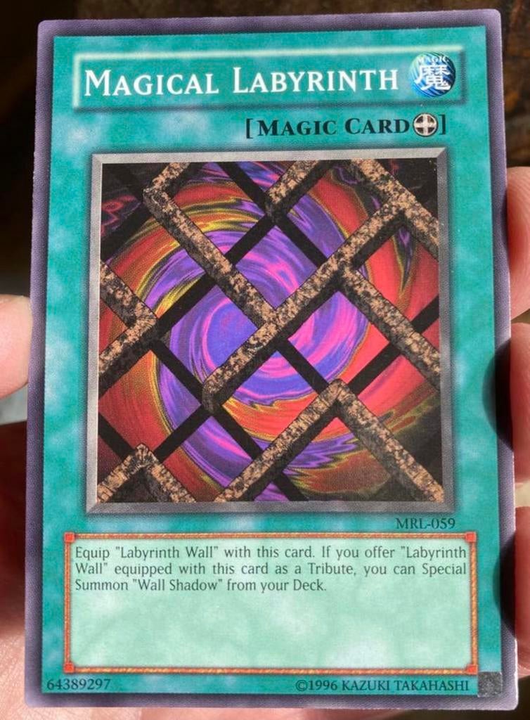 Yu-Gi-Oh! Magical Labyrinth MRL Old Magic Print !, Ophalen of Verzenden, Zo goed als nieuw, Losse kaart