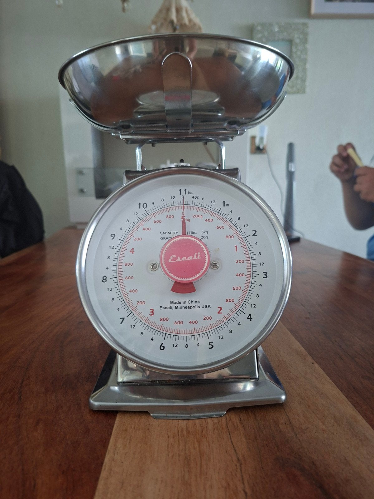 Escali Keukenweegschaal - Analoog - 5kg capaciteit, Ophalen, Minder dan 10 kg, Keukenweegschaal, Zo goed als nieuw