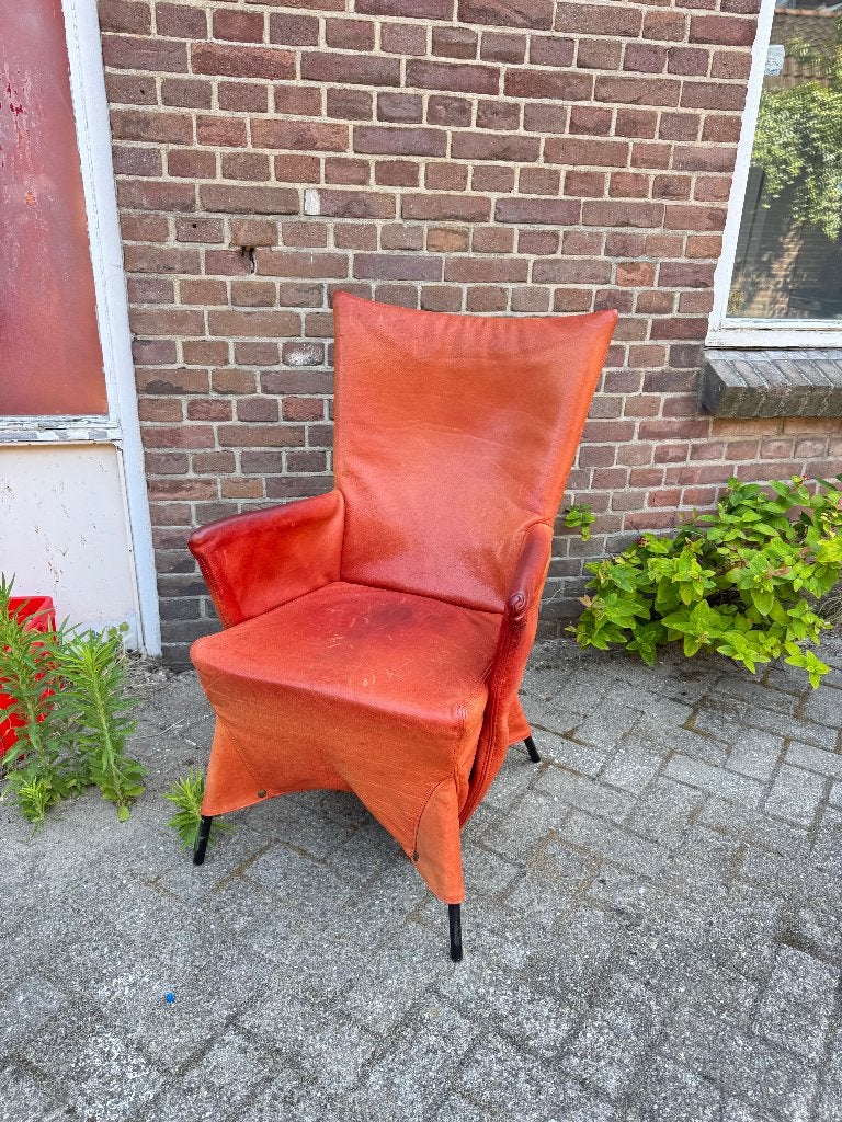 leather armchairs Gerard van den Berg Montis, Ophalen, Gebruikt, 75 tot 100 cm