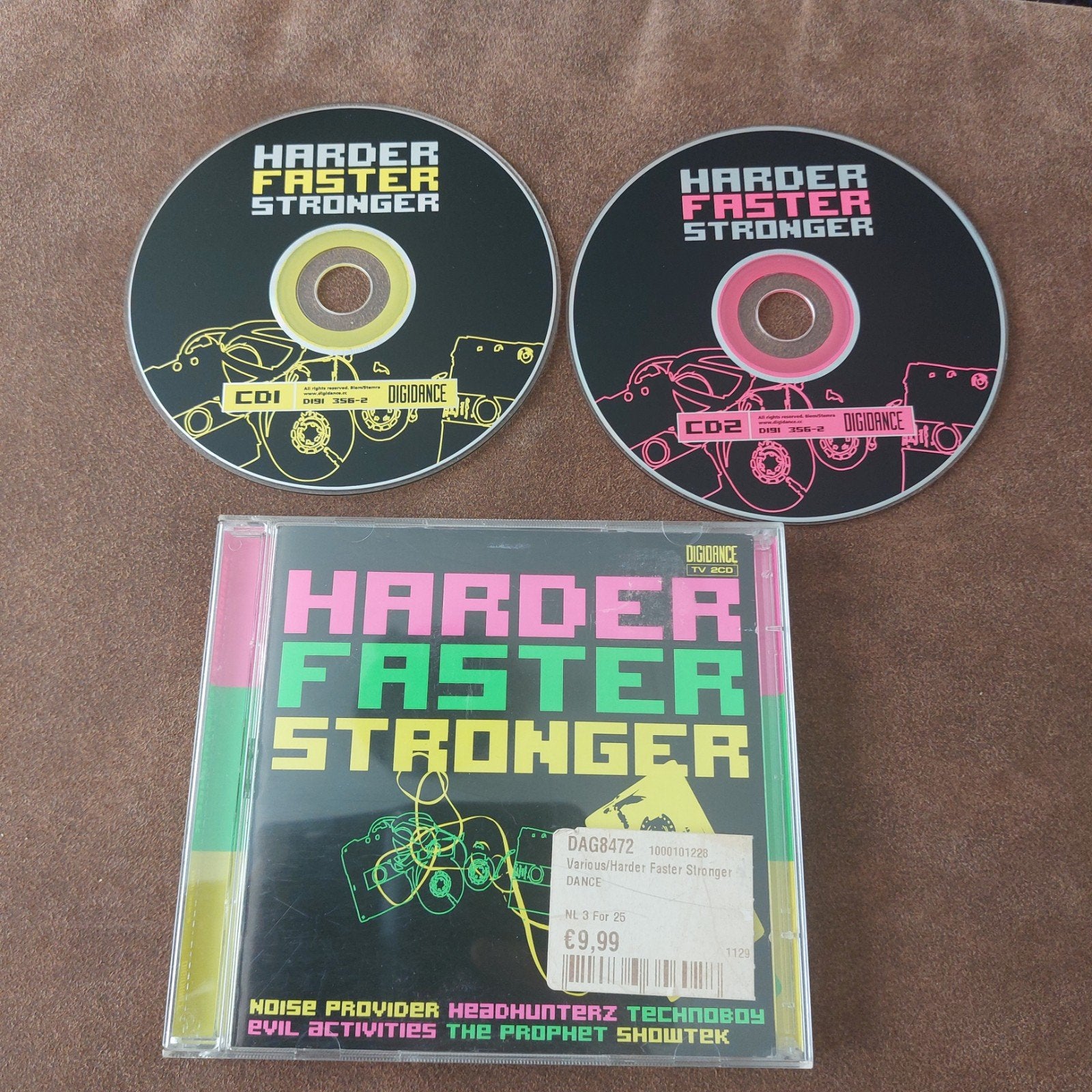 Harder Faster Stronger (2008) 2CD - hardstyle/Hardcore, Ophalen of Verzenden, Gebruikt, Hardcore, Verzamelalbum
