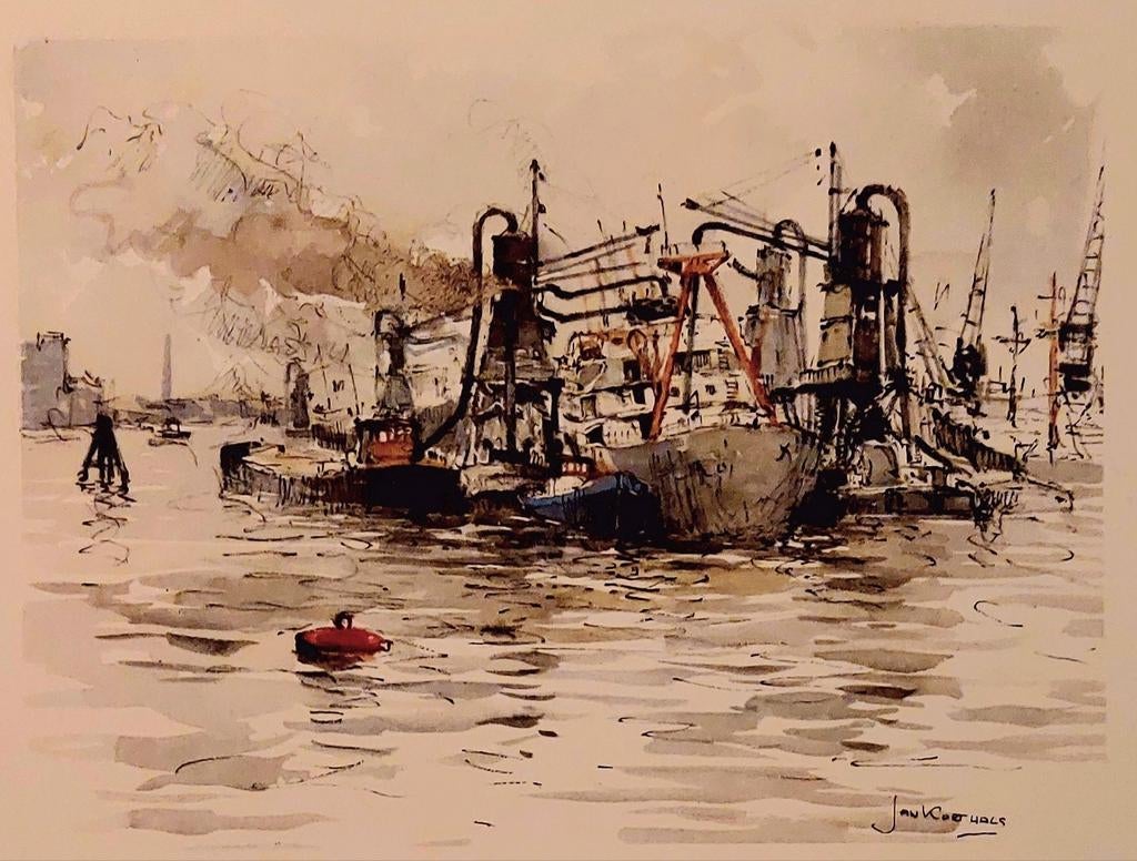Maashaven ... Rotterdam  ... Jan Korthals  ..., Ophalen of Verzenden