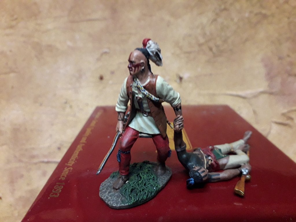 W.BRITAIN INDIANENSET uit FRENCH & INDIANWAR NIEUW in OVP, Verzamelen, Ophalen of Verzenden, Overige soorten, Amerika, Miniatuur of Beeldje