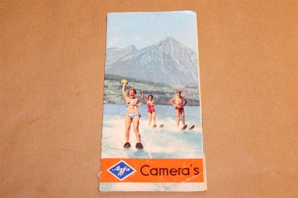 Zeldzame catalogus - Agfa camera's - Ca 1965, Ophalen of Verzenden, Zo goed als nieuw