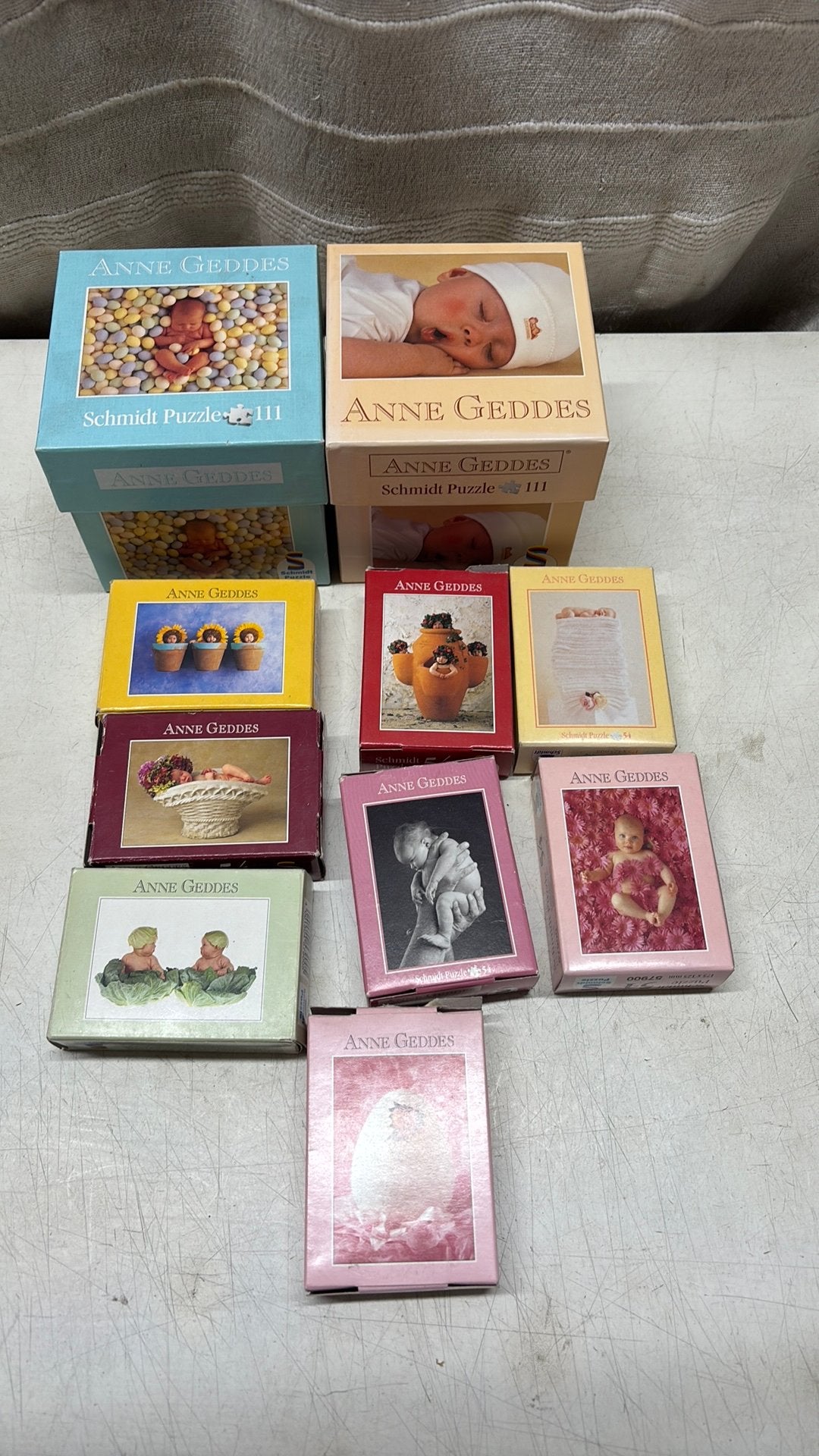 Anna Geddes puzzeltjes, Ophalen of Verzenden, Gebruikt, Legpuzzel