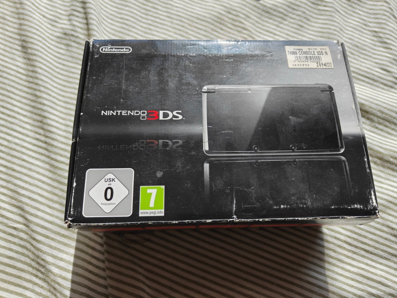 Nintendo 3DS Console Zwart met Doos en Accessoires, 1 speler, Ophalen of Verzenden, Gebruikt