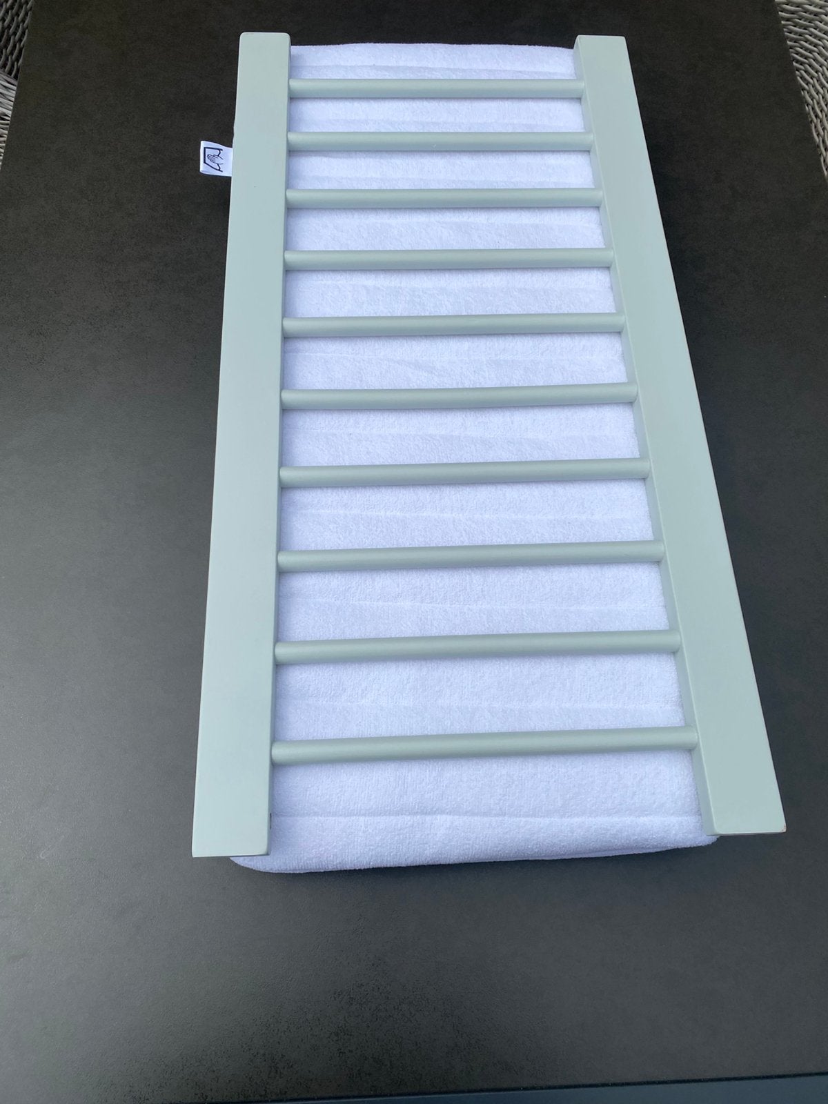 Babypark wieg mint + matras, Ophalen, Gebruikt, Wieg