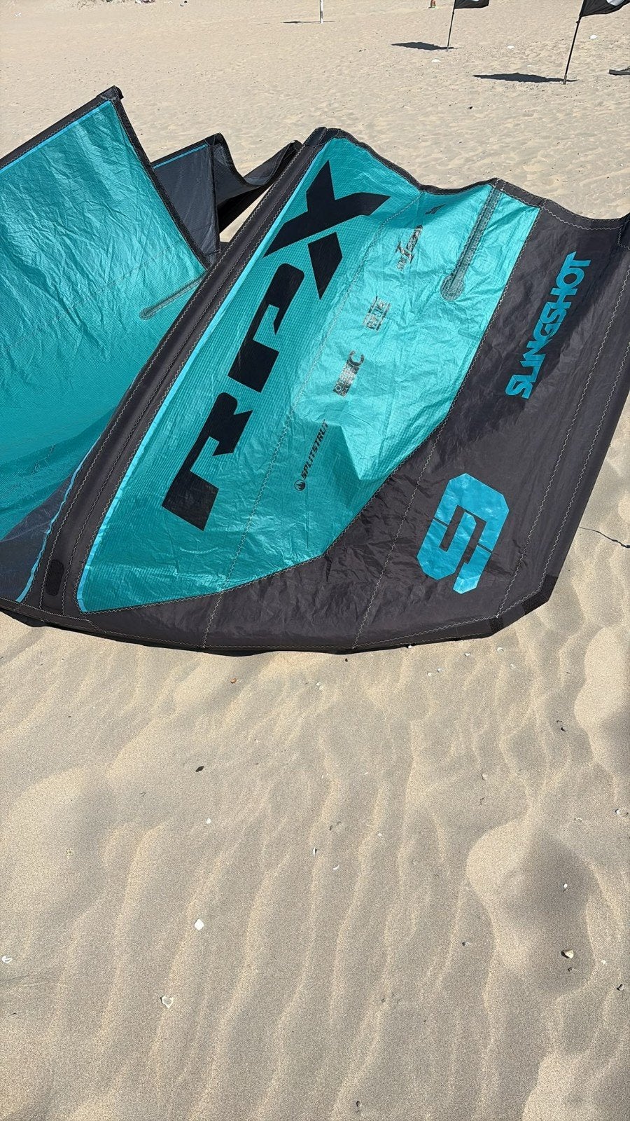 Slingshot RPX 9.0m² Kite, Ophalen, Gebruikt, 9 m², Geen board