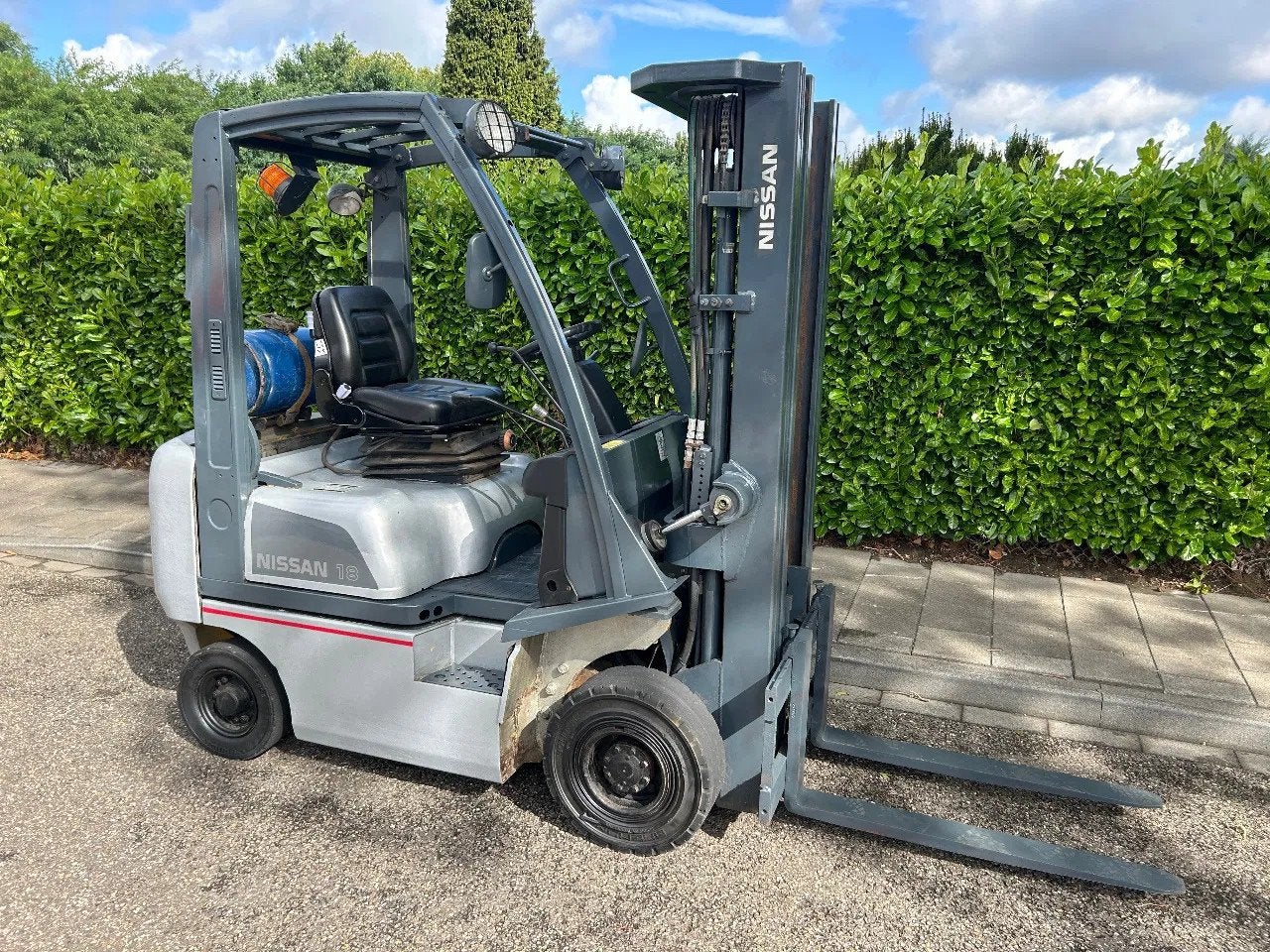 Nissan 1.8 Heftruck (bj 2006), Zakelijke goederen, 1000 tot 2000 kg, LPG, Heftruck, Nissan
