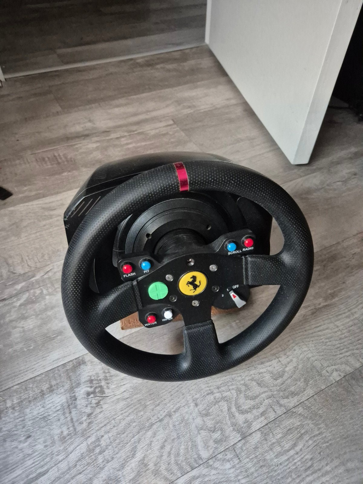 Thrustmaster TS-PC Racer Ferrari 488 Challenge Edition, Racestuur, Gebruikt, Force feedback, Ophalen of Verzenden