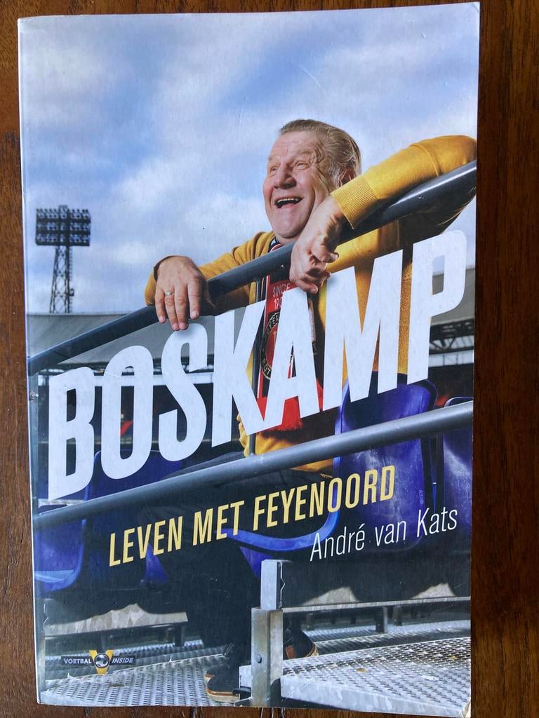 Boskamp , leven met Feyenoord, Ophalen of Verzenden, Zo goed als nieuw, Feyenoord, Boek of Tijdschrift