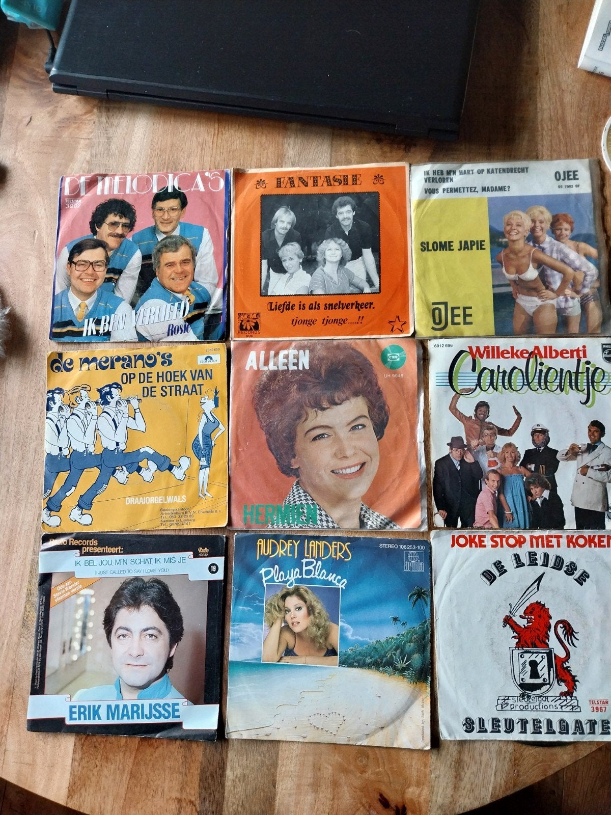 9 Nederlandstalige singles - Diverse artiesten, Gebruikt, 7 inch, Single, Ophalen of Verzenden