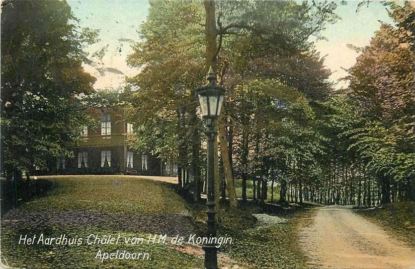 300-431-001 Apeldoorn Het Aardhuis Chalet van de Koningin, Verzenden, Voor 1920, Gelderland