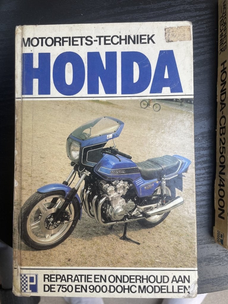 werkplaatshandboek HONDA CB750 CB900 dohc;  16,50 euro, Motoren, Ophalen of Verzenden, Honda