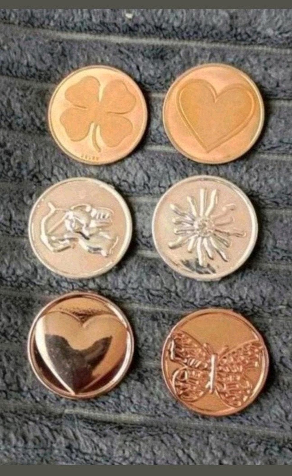 Munten maat L passen ook in mi moneda en my imenso verschill, Sieraden, Tassen en Uiterlijk, Kettinghangers, Verzenden, Nieuw