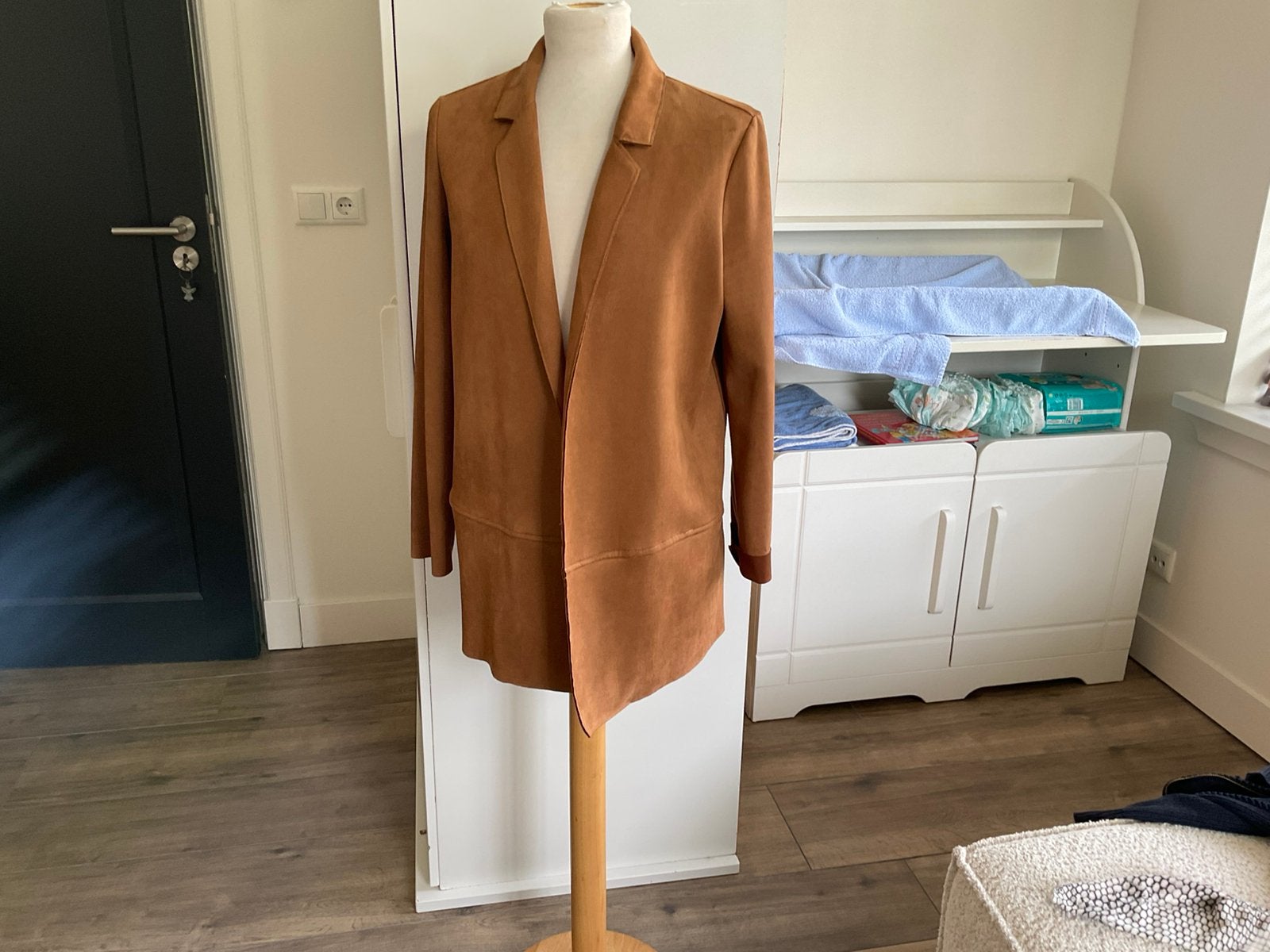 Blazer, jasje maat M, velvet, Kleding | Dames, Ophalen of Verzenden, Zo goed als nieuw, Maat 38/40 (M)