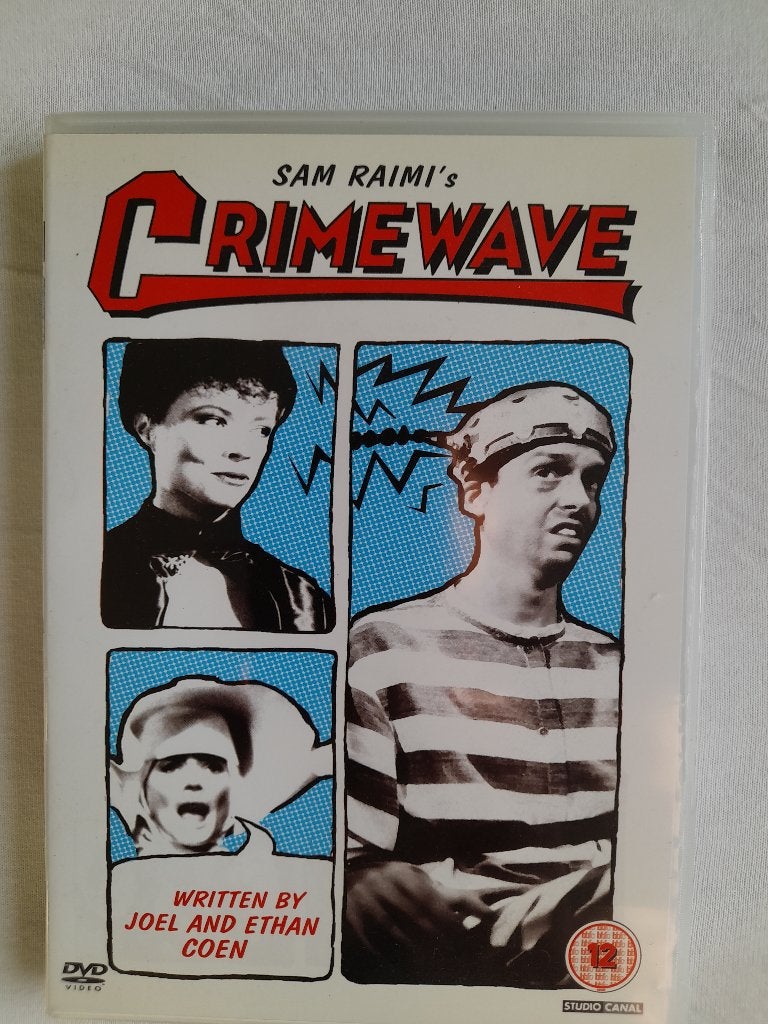 Crimewave - Sam Raimi, Bruce Campbell, Coen Brothers - DVD, Alle leeftijden, Ophalen of Verzenden, Zo goed als nieuw, Overige genres