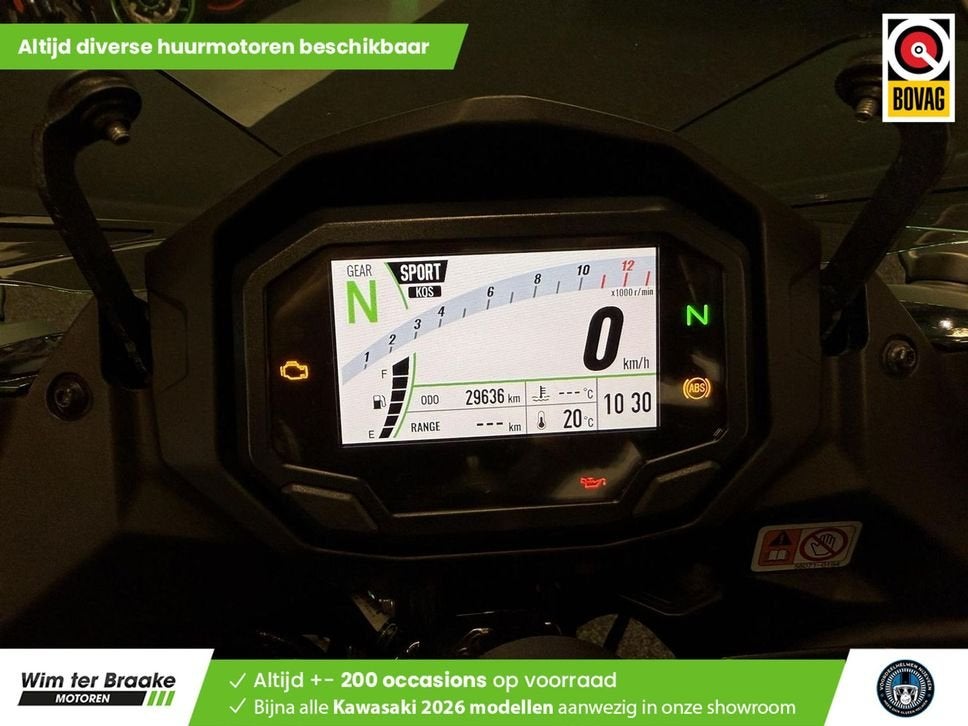 Kawasaki Ninja 1000 SX PERFORMANCE TOUR (bj 2021) 29,636 km, 4 cilinders, Motorrijbewijs A, Bedrijf, Onbekend
