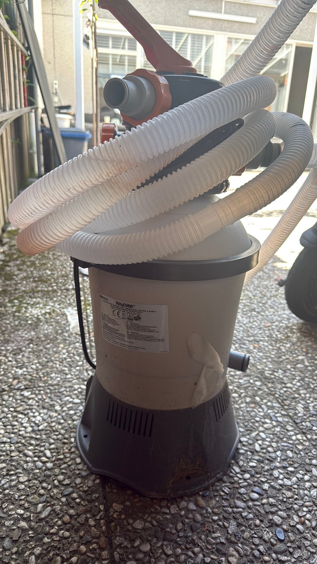 Zandfilter, Doe-het-zelf en Verbouw, Ventilatie en Afzuiging, Ophalen, Zo goed als nieuw, Afzuiger