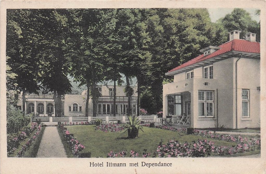 702-185-009 Nunspeet Hotel Ittmann Met Dependance, Verzenden, Voor 1920, Gelderland