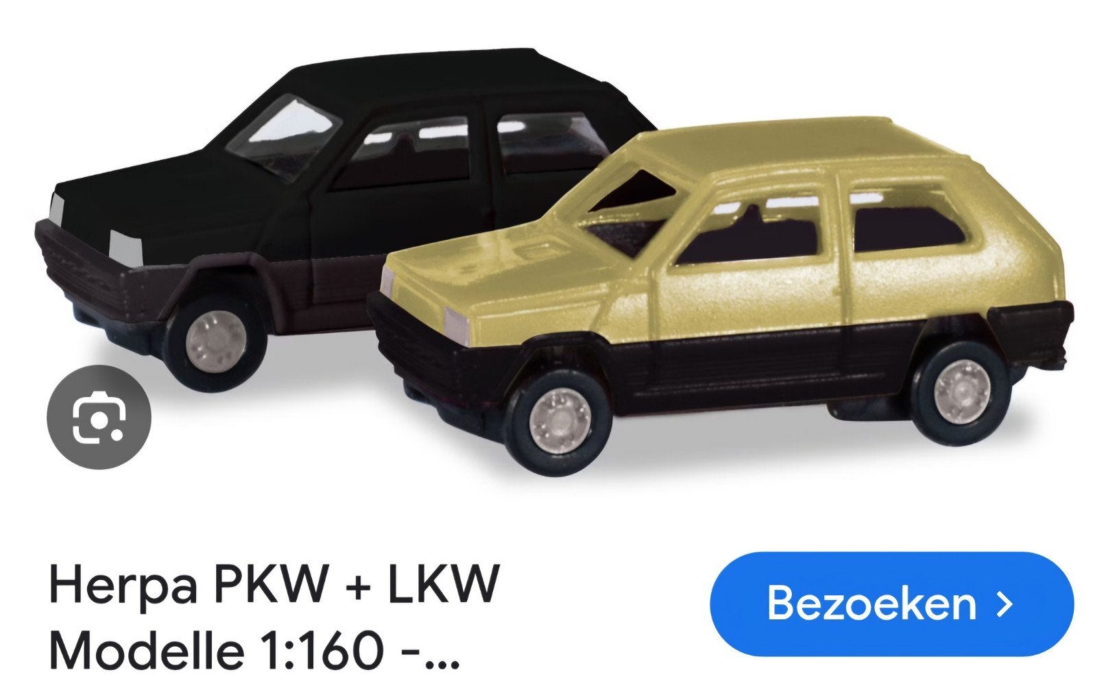 GEZOCHT: FIAT PANDA('S) N SCHAAL 1:160, Ophalen of Verzenden