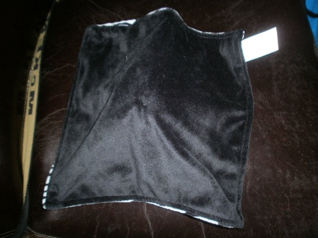 Wibra zebra doekje zwart wit gestreept 25x25 cm velours met, Paard, Overige merken, Met geluid, Nieuw