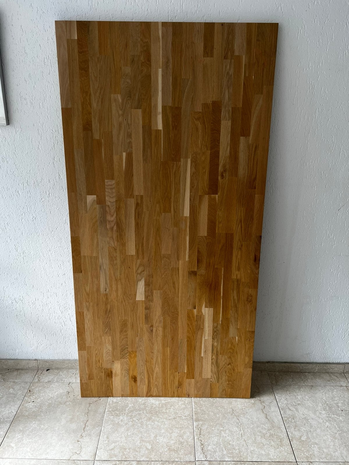 2 eiken tafelbladen 180 x 90 x 2,5, Doe-het-zelf en Verbouw, Hout en Planken, Ophalen, 25 tot 50 mm, Eiken, Overige typen