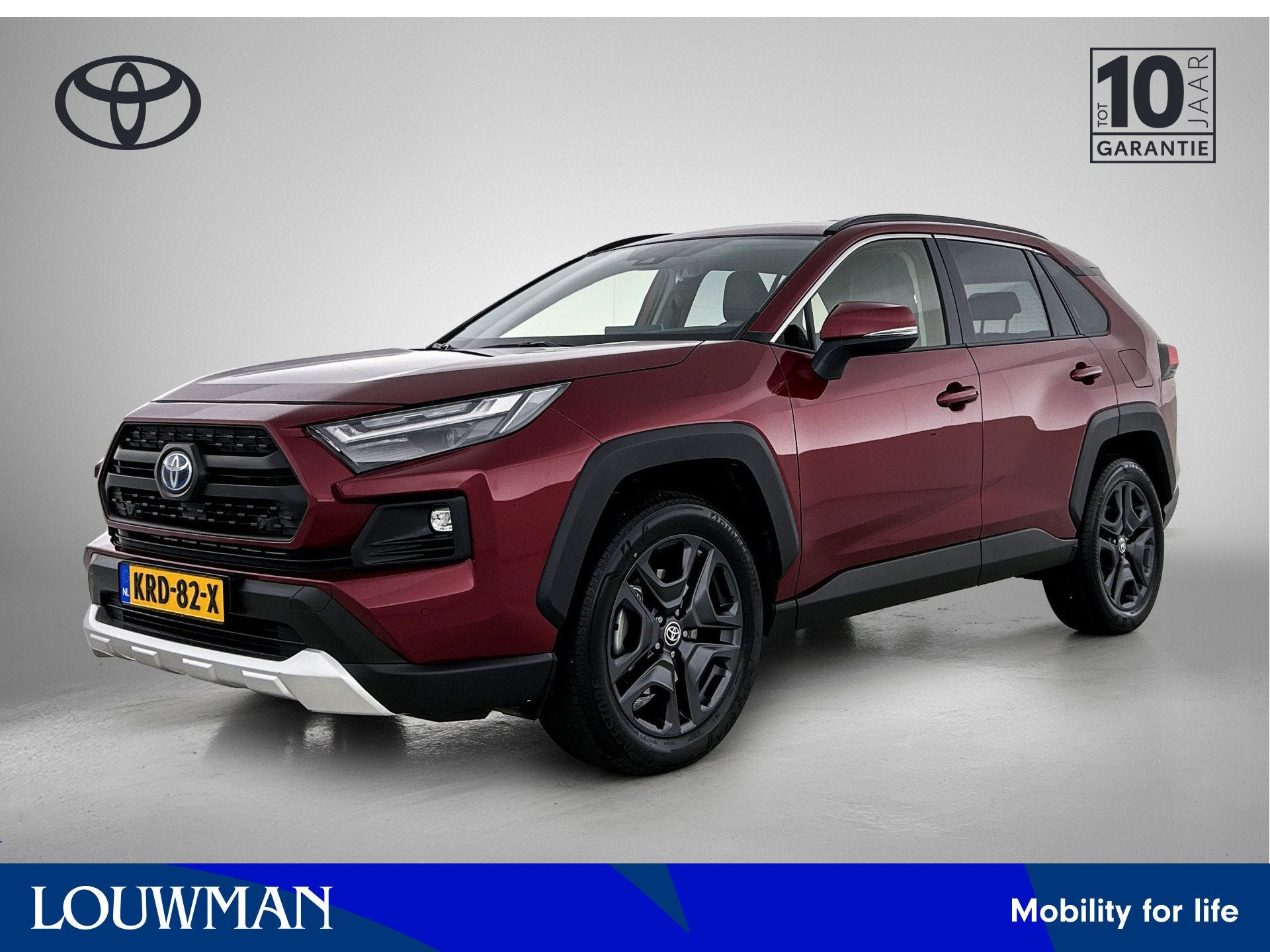 Toyota RAV4 2.5 Hybrid AWD ADVENTURE | JBL | Leder |, Automaat, 12 maanden, Gebruikt, 4 cilinders