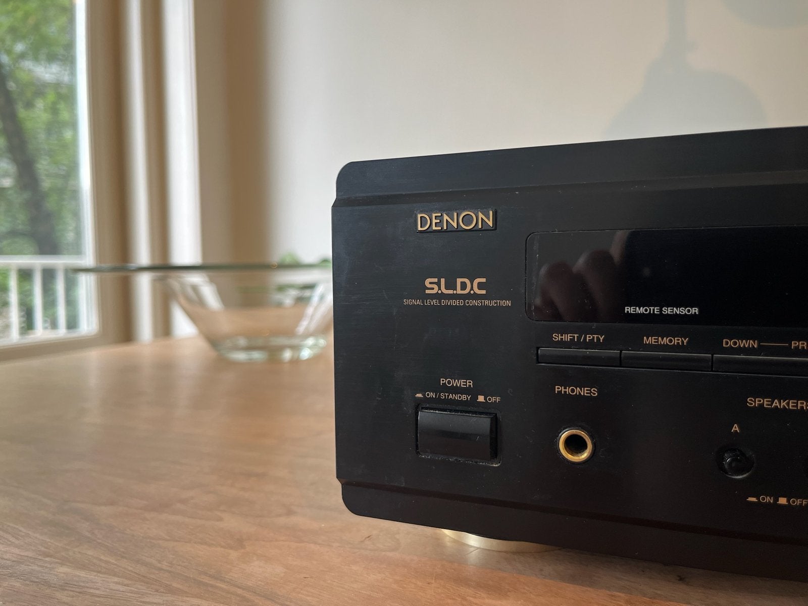 Versterker Denon DRA-1000 SLDC AM/FM Stereo Receiver, Ophalen, Denon, Zo goed als nieuw, 60 tot 120 watt