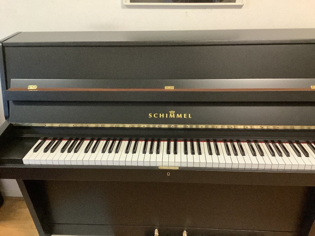 Zwarte Schimmel piano, Ophalen, Gebruikt, Zwart, Piano
