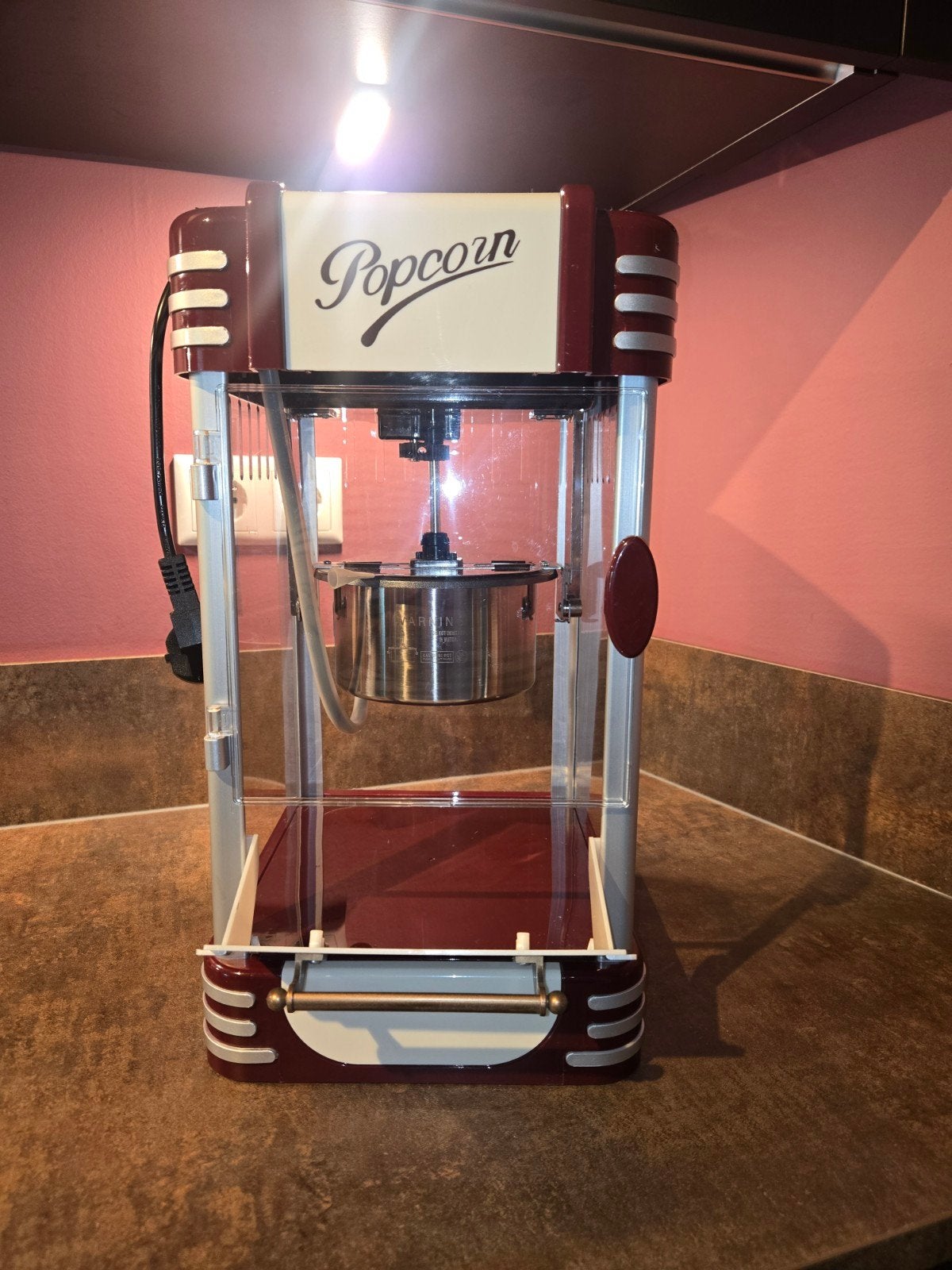 Popcorn machine nieuw, Witgoed en Apparatuur, Ophalen, Nieuw
