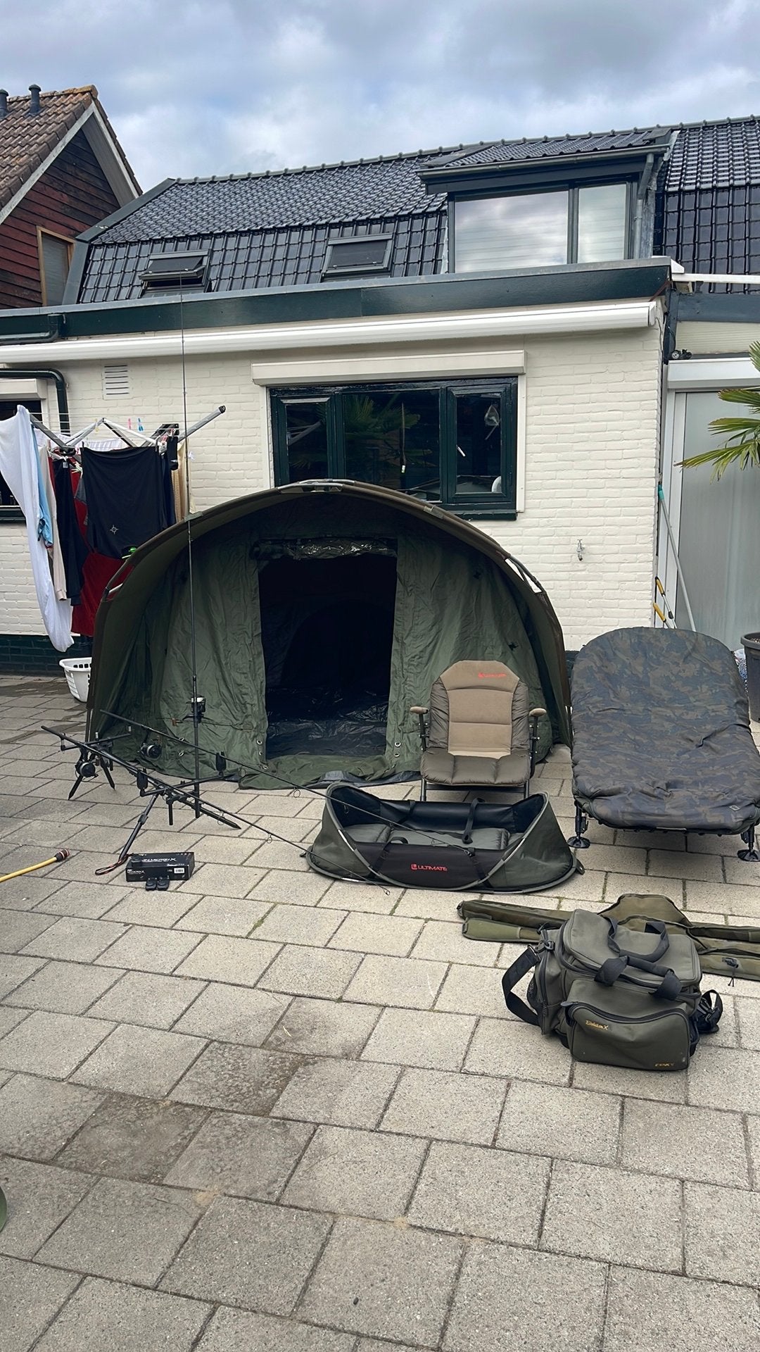 Karper set, Ophalen of Verzenden, Zo goed als nieuw