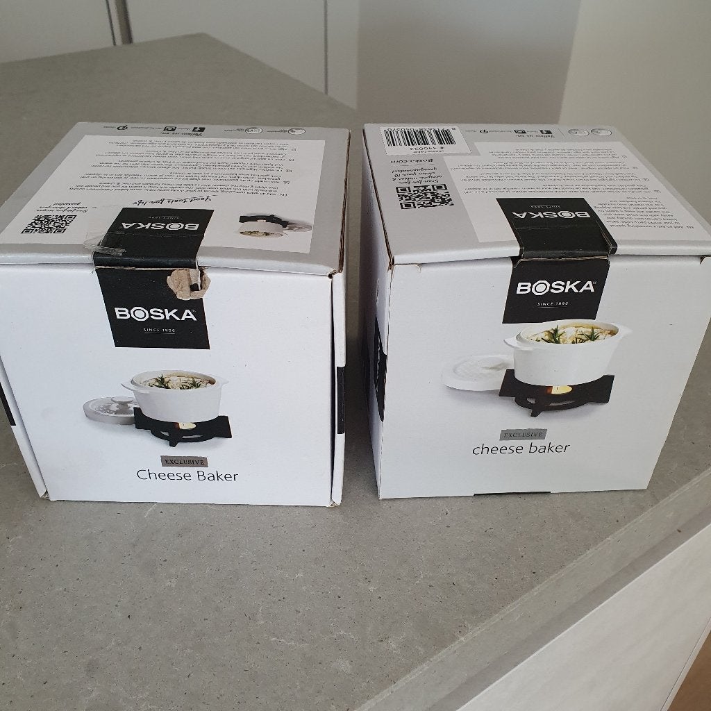 Twee kaasfonduesetjes van Boska, Ophalen, Overige typen, Nieuw, Wit