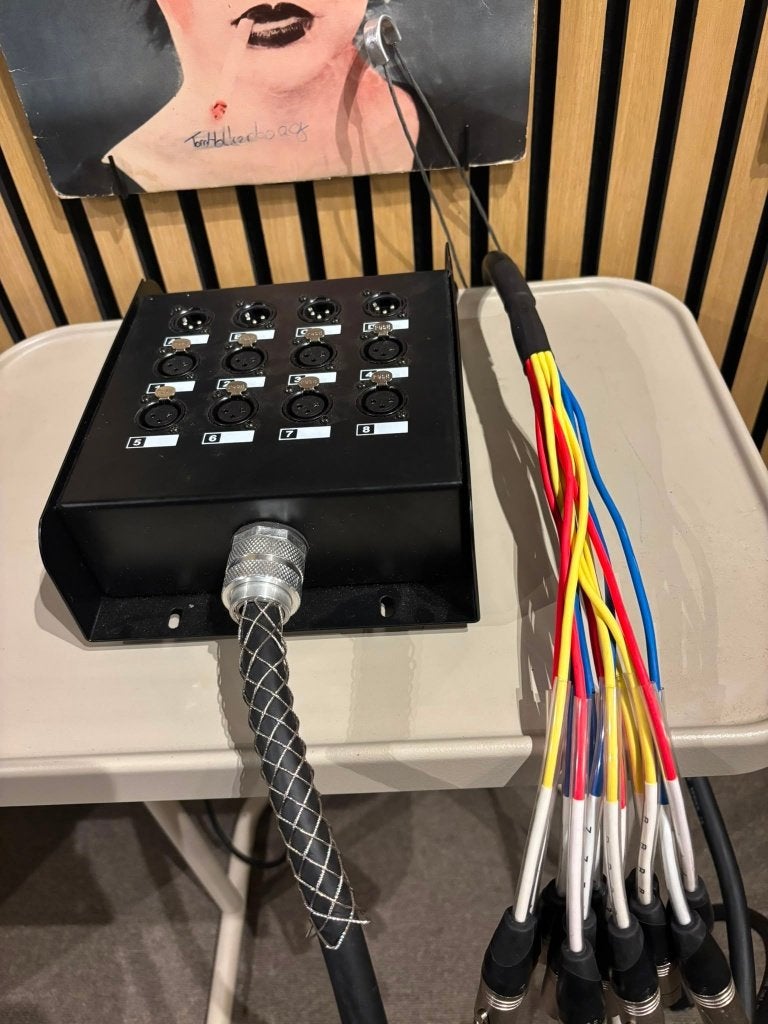 Devine SNC 10/8/4 Stagebox met XLR-kabels, Ophalen of Verzenden, Zo goed als nieuw, Audio