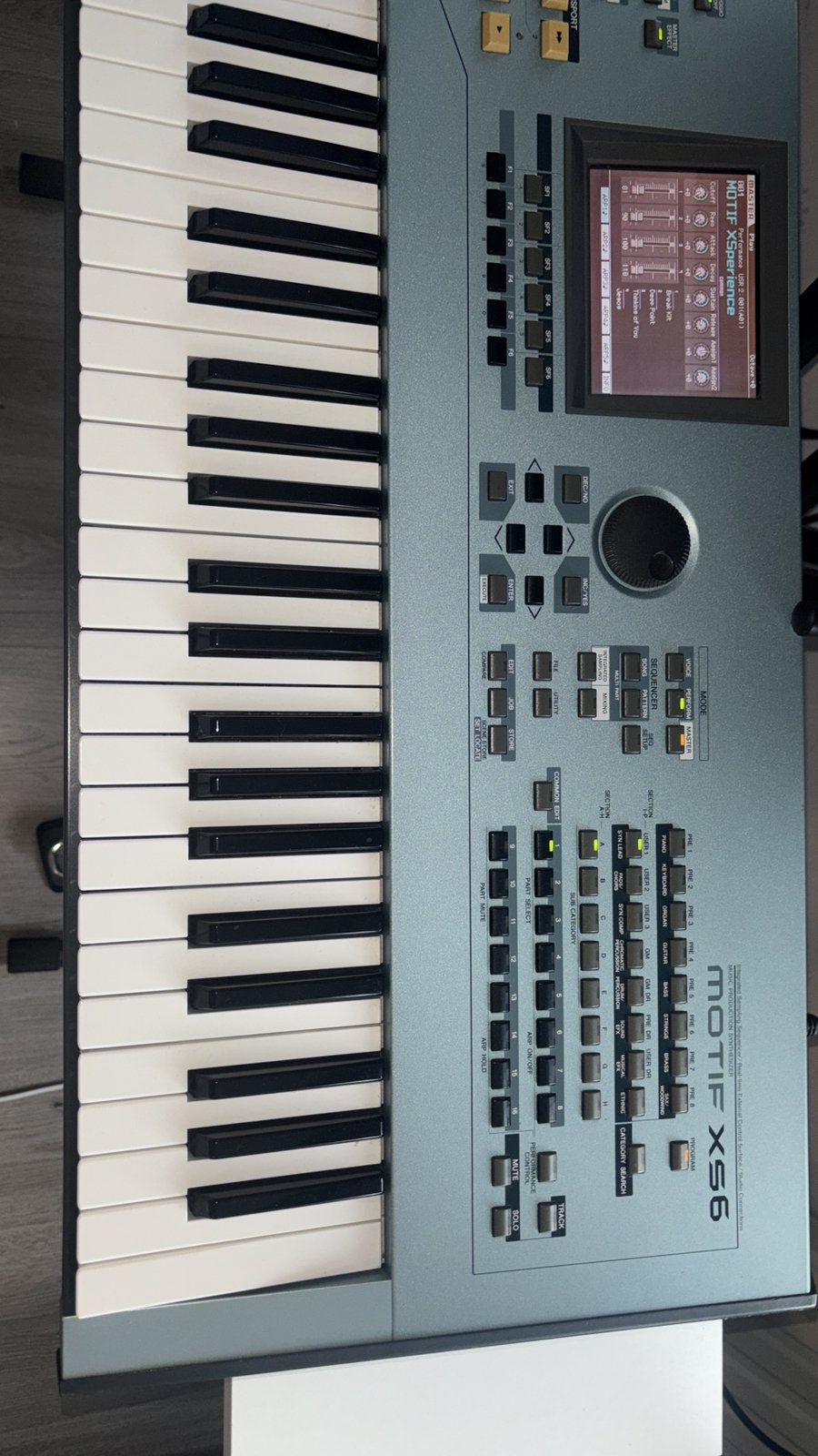 Yamaha Motif XS6, Ophalen, Yamaha, Met midi-aansluiting, 61 toetsen
