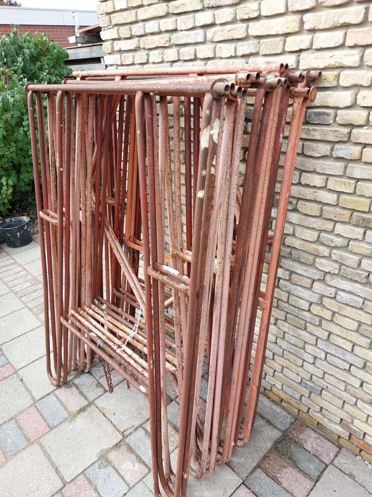 8 Metsel schragen 150 ca 155 hoog, Doe-het-zelf en Verbouw, Ophalen, Gebruikt, Overige typen, Minder dan 2 meter