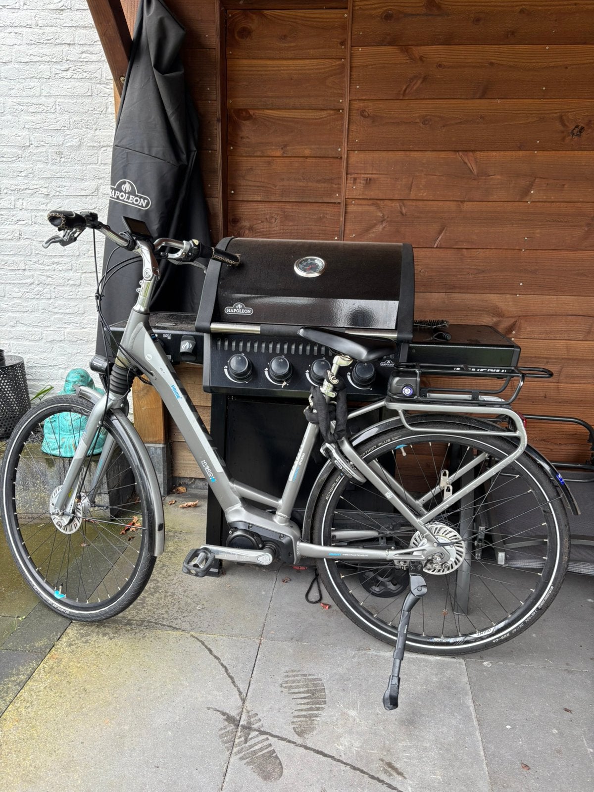 Giant prime elektrische fiets (opknapper), Minder dan 30 km per accu, Gebruikt, 51 tot 55 cm, Ophalen