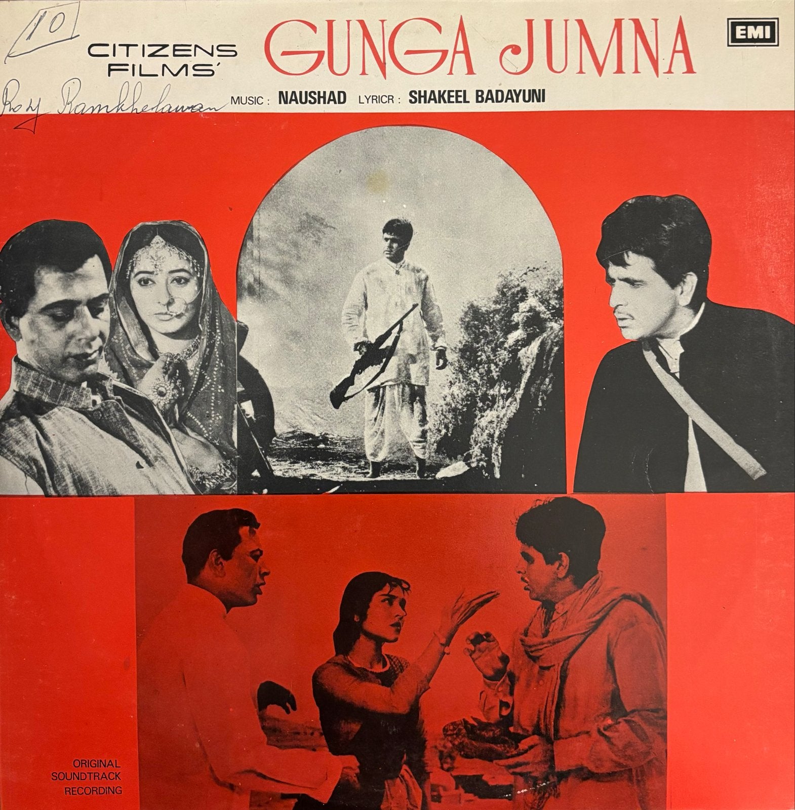 Gunga Jumna Soundtrack LP - Bollywood Klassieker, Verzenden, Gebruikt, 12 inch