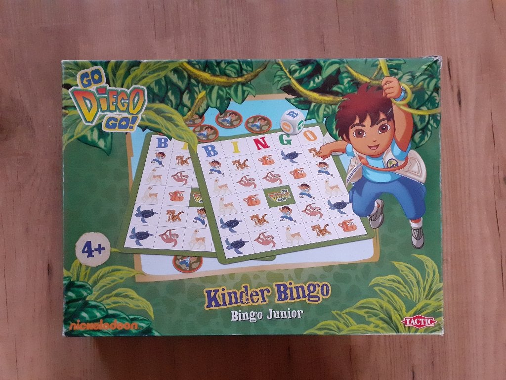 Gratis* Diego kinder bingo, Ophalen of Verzenden, Zo goed als nieuw