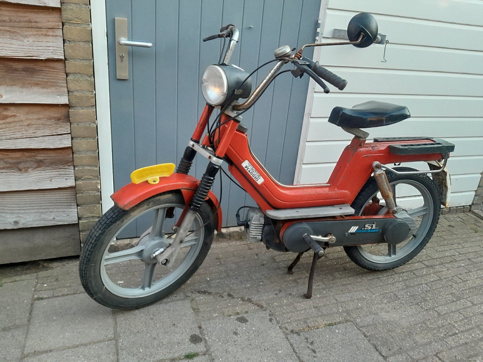 vespa piaggio si, Ophalen, Gebruikt