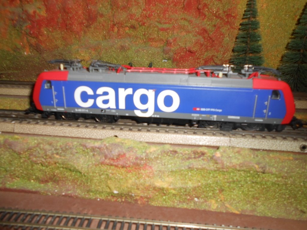 Märklin 36851 Zwitserland E-Loc  Br 482  CARGO, Wisselstroom, Gebruikt, Locomotief, Ophalen of Verzenden