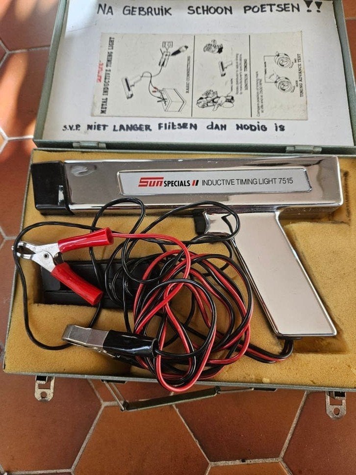 Sun Specials Inductieve Timing Lamp 7515 in koffer, Auto diversen, Ophalen of Verzenden, Gebruikt