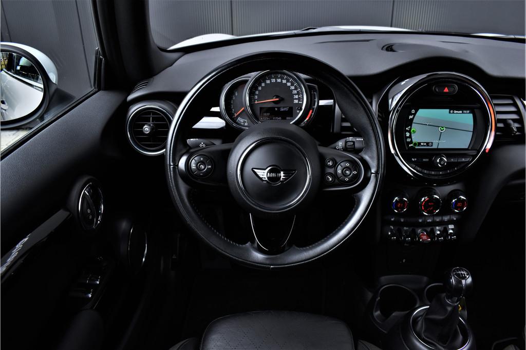 MINI Cabrio 1.5 136pk Cooper Chili Carplay/Navi/Led/H.Leer/C, Auto's, Mini, 136 pk, Gebruikt, Cabriolet, 4 stoelen