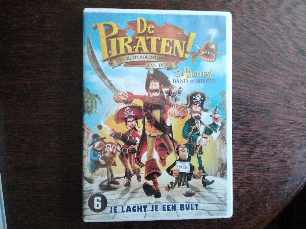 De piraten alle buitenbeentjes aan dek, origineel, Avontuur, Alle leeftijden, Ophalen of Verzenden, Zo goed als nieuw