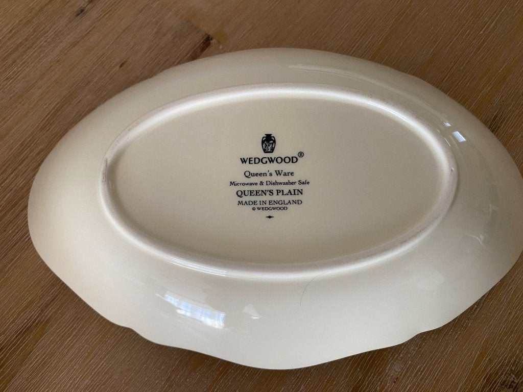 wedgwood queens plain schalen en bekers, Huis en Inrichting, Keuken | Servies, Ophalen, Schaal of Schalen, Zo goed als nieuw, Wedgwood
