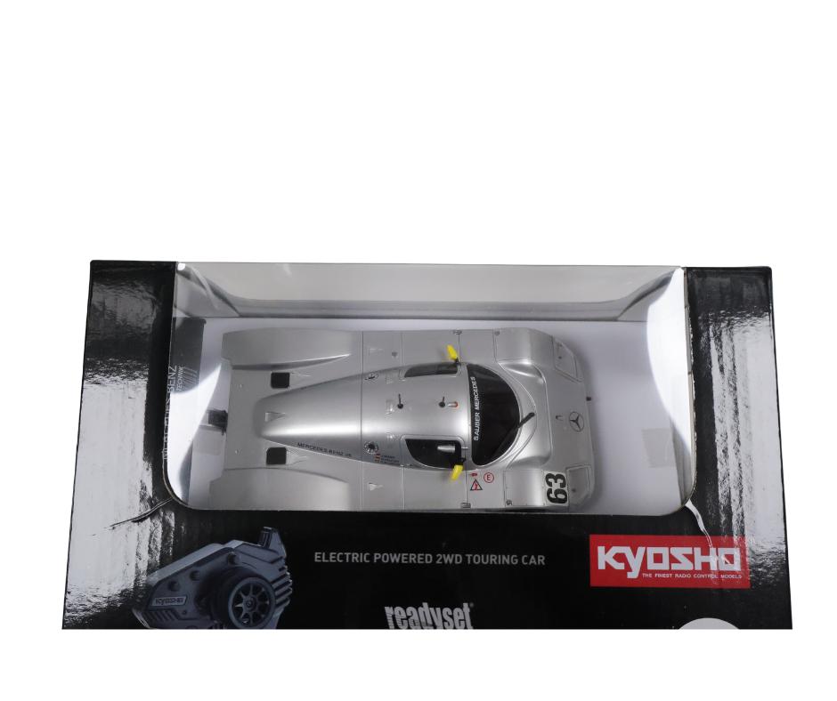 Kyosho Mini-Z MR04 RWD Sauber Mercedes C9 No.63 LM 1989, Ophalen of Verzenden, Nieuw, Overige schalen, Auto onroad